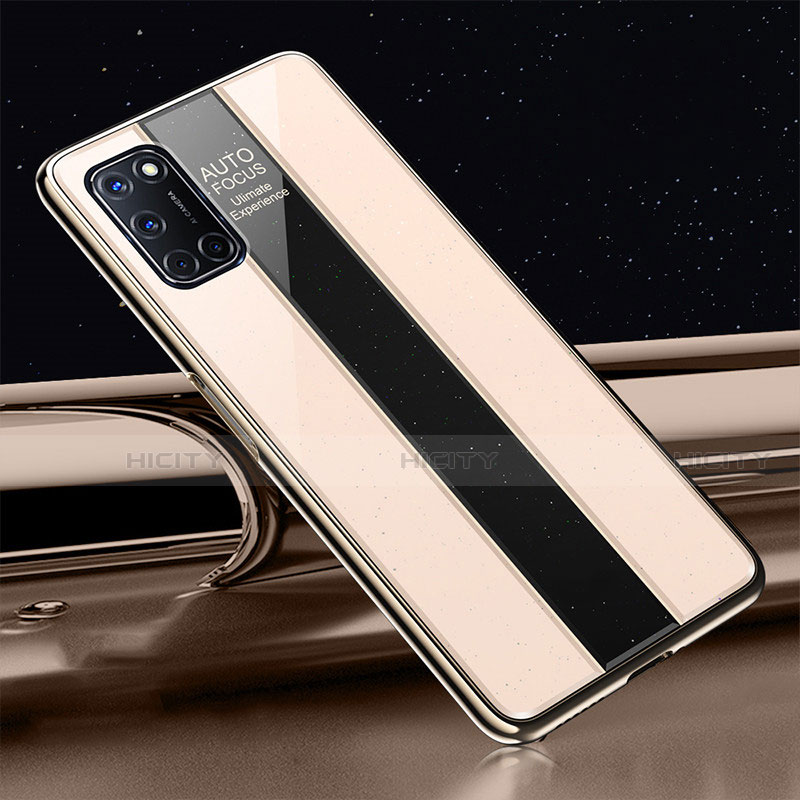 Carcasa Bumper Funda Silicona Espejo T01 para Oppo A52