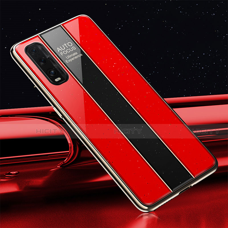 Carcasa Bumper Funda Silicona Espejo T01 para Oppo Find X2