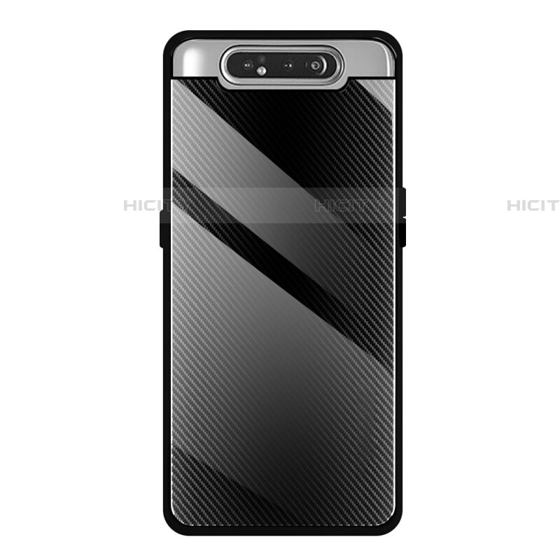 Carcasa Bumper Funda Silicona Espejo T01 para Samsung Galaxy A80