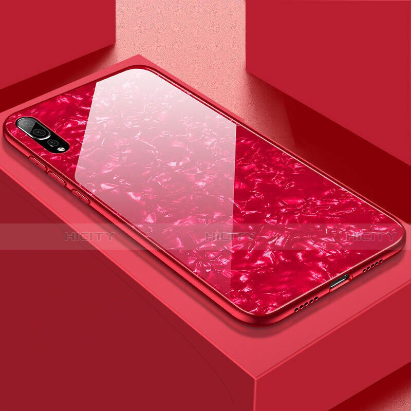 Carcasa Bumper Funda Silicona Espejo T02 para Huawei P20 Pro