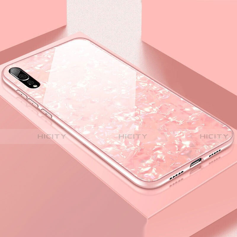 Carcasa Bumper Funda Silicona Espejo T02 para Huawei P20 Pro