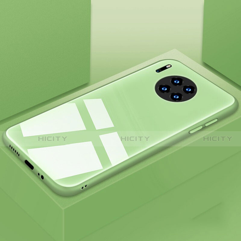 Carcasa Bumper Funda Silicona Espejo T03 para Huawei Mate 30 Verde