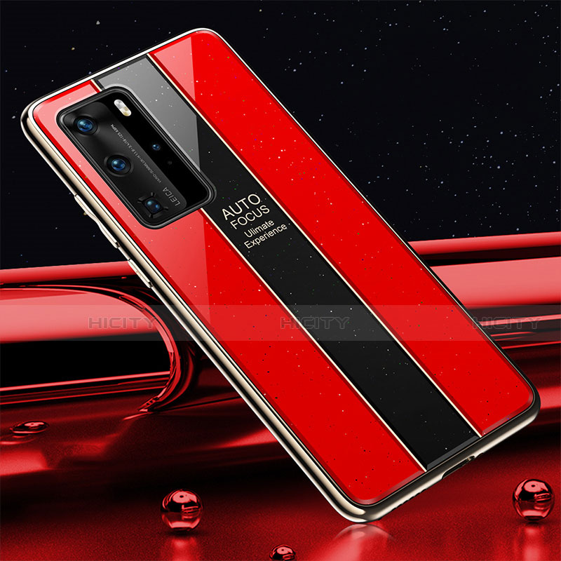 Carcasa Bumper Funda Silicona Espejo T04 para Huawei P40 Pro