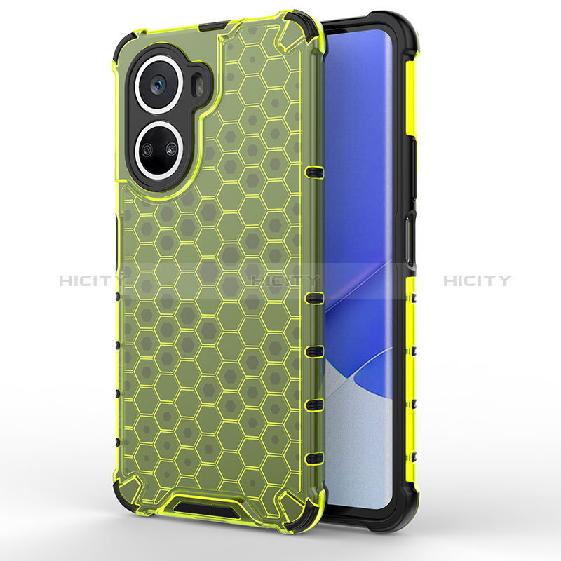 Carcasa Bumper Funda Silicona Transparente 360 Grados AM1 para Huawei Nova 10 SE Verde