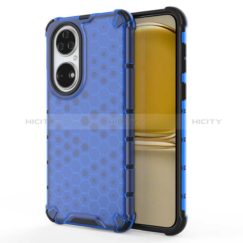 Carcasa Bumper Funda Silicona Transparente 360 Grados AM1 para Huawei P50