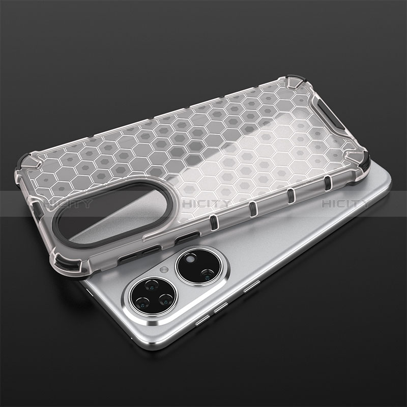 Carcasa Bumper Funda Silicona Transparente 360 Grados AM1 para Huawei P50e