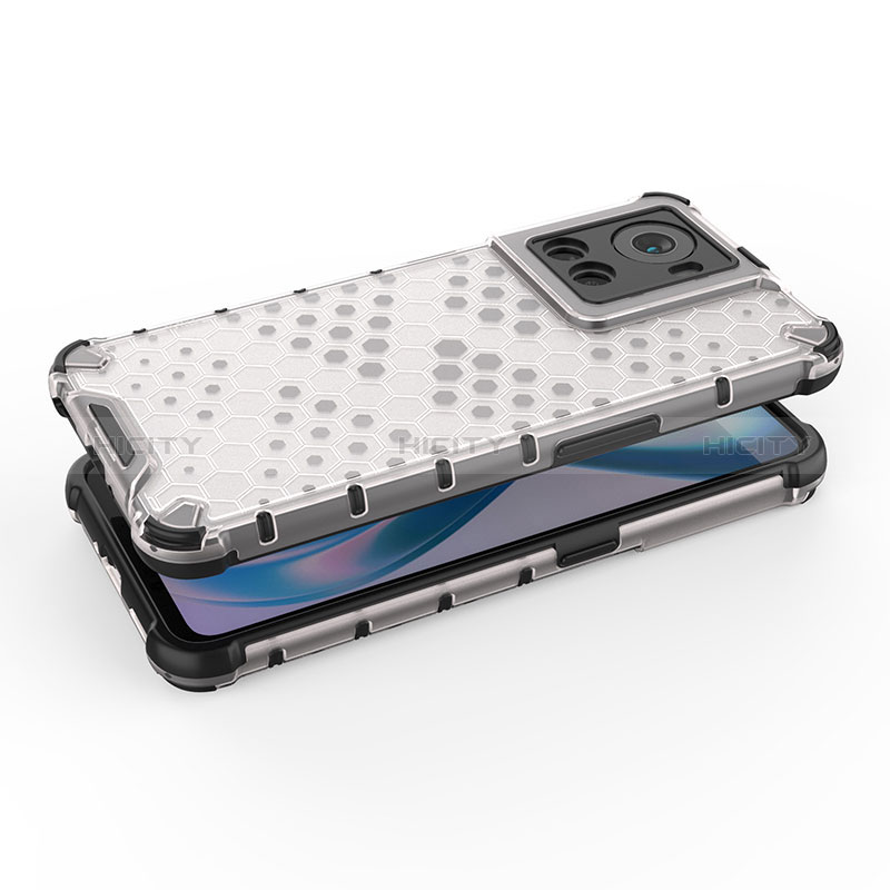 Carcasa Bumper Funda Silicona Transparente 360 Grados AM1 para OnePlus 10R 5G