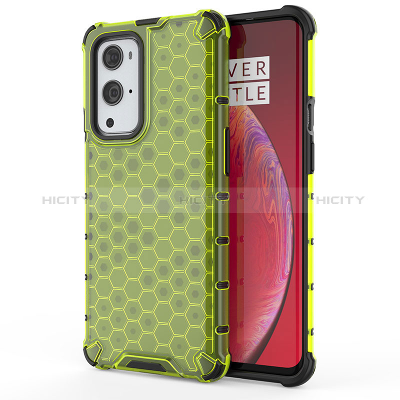 Carcasa Bumper Funda Silicona Transparente 360 Grados AM1 para OnePlus 9 Pro 5G