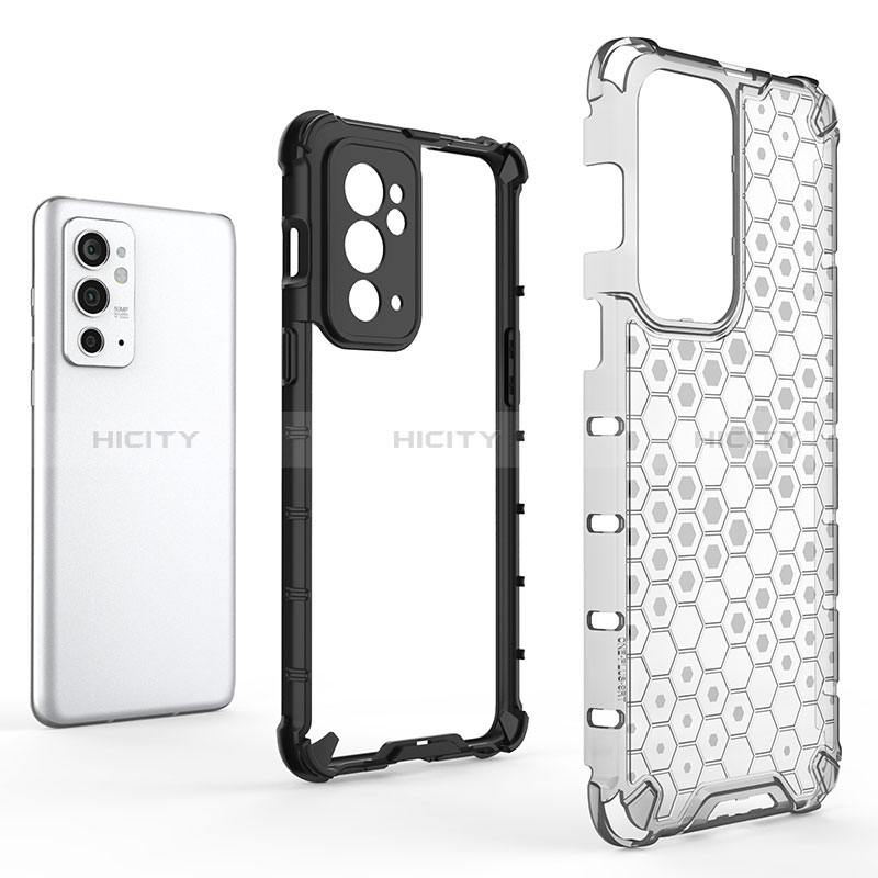 Carcasa Bumper Funda Silicona Transparente 360 Grados AM1 para OnePlus 9RT 5G