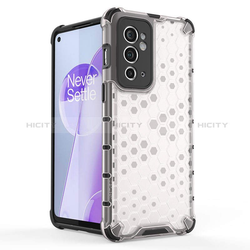 Carcasa Bumper Funda Silicona Transparente 360 Grados AM1 para OnePlus 9RT 5G