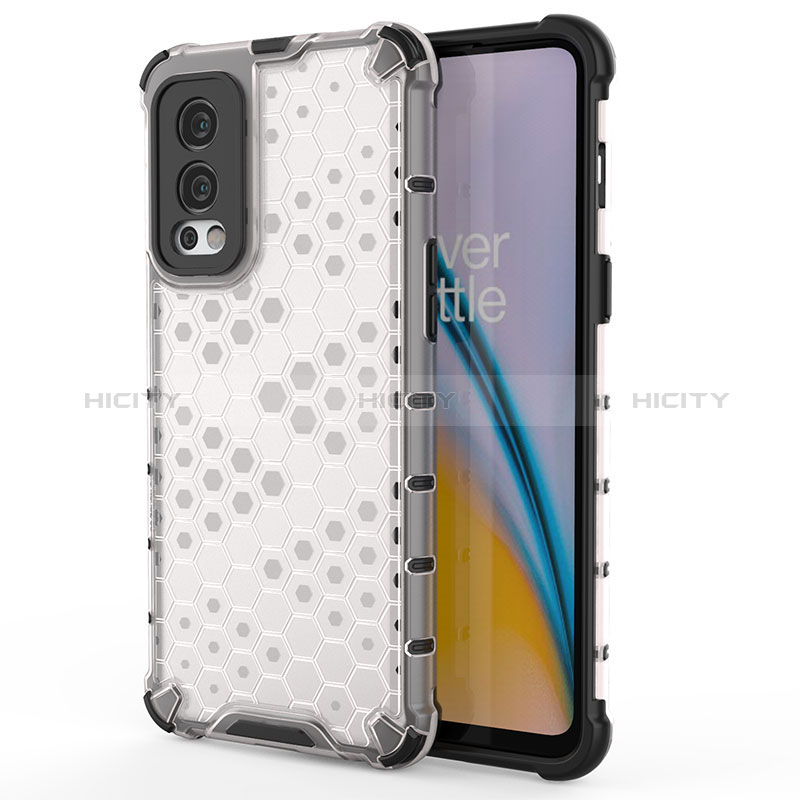 Carcasa Bumper Funda Silicona Transparente 360 Grados AM1 para OnePlus Nord 2 5G