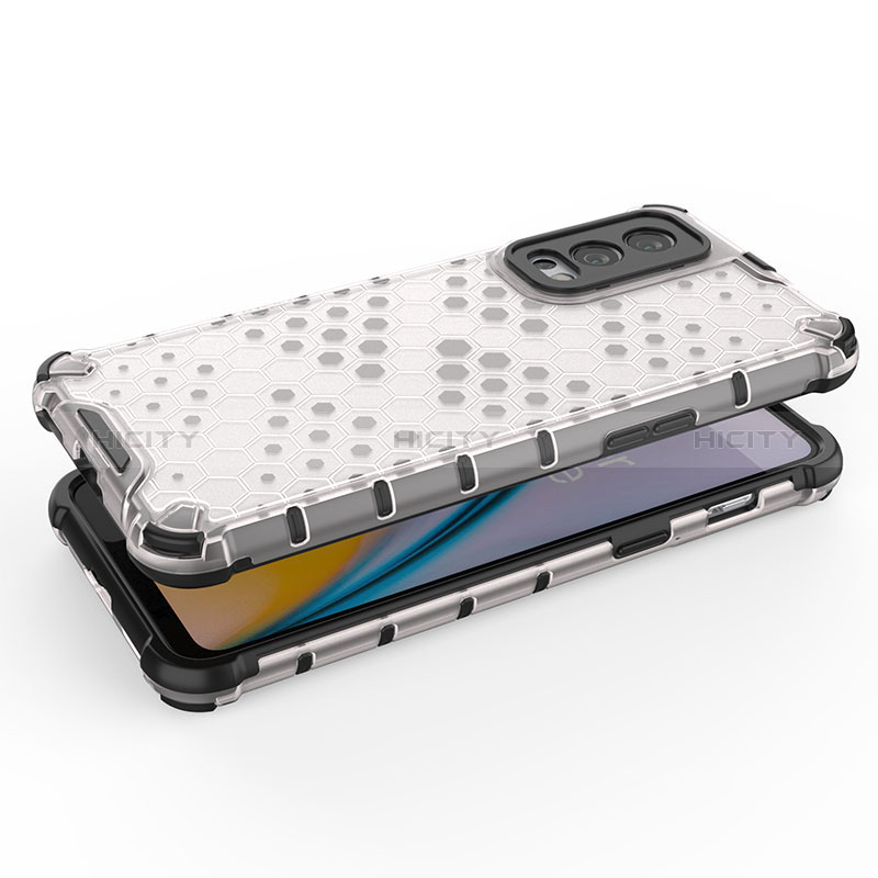 Carcasa Bumper Funda Silicona Transparente 360 Grados AM1 para OnePlus Nord 2 5G