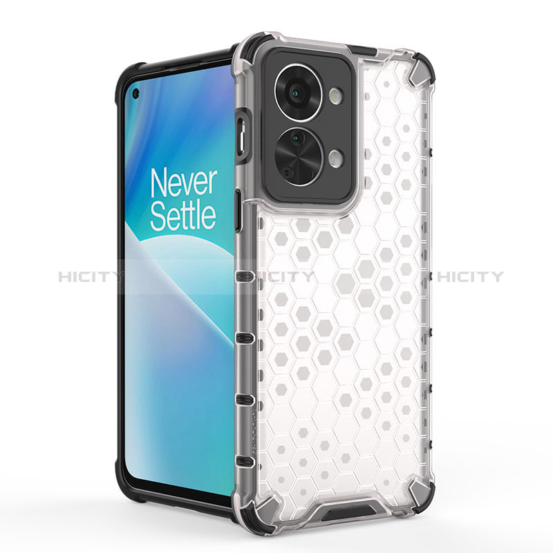 Carcasa Bumper Funda Silicona Transparente 360 Grados AM1 para OnePlus Nord 2T 5G