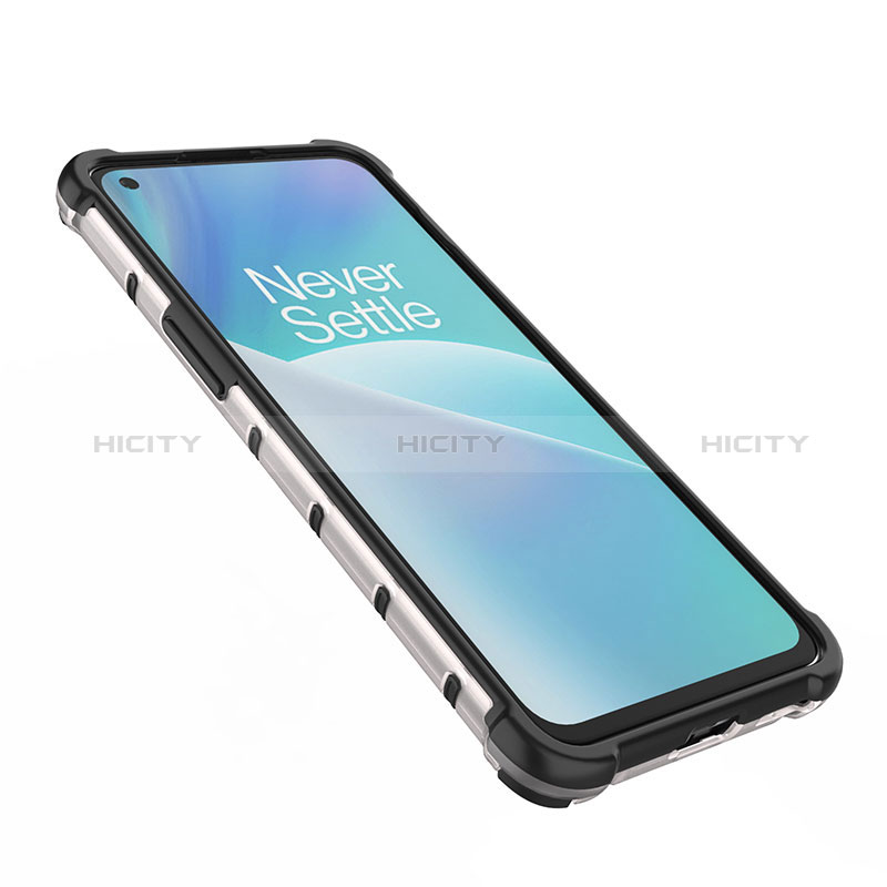 Carcasa Bumper Funda Silicona Transparente 360 Grados AM1 para OnePlus Nord 2T 5G