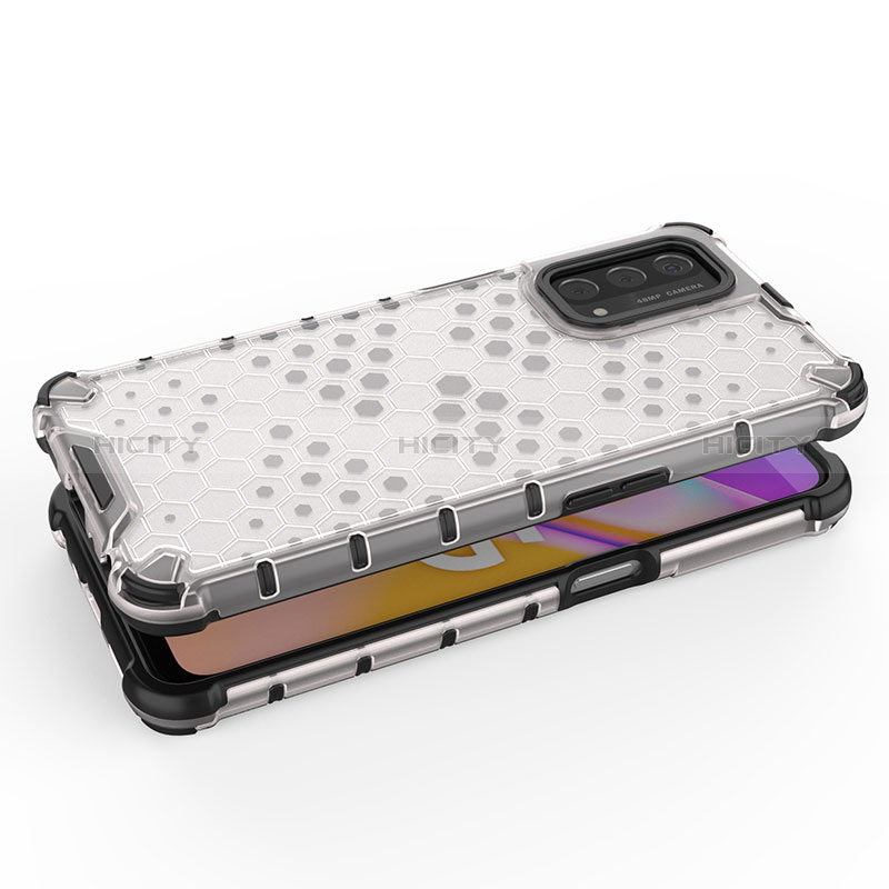 Carcasa Bumper Funda Silicona Transparente 360 Grados AM1 para Oppo A74 5G