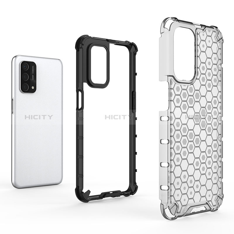 Carcasa Bumper Funda Silicona Transparente 360 Grados AM1 para Oppo A74 5G