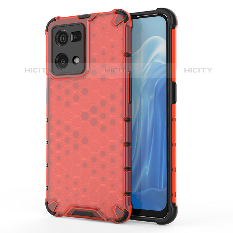 Carcasa Bumper Funda Silicona Transparente 360 Grados AM1 para Oppo F21 Pro 4G