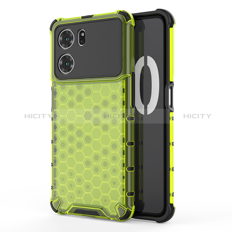 Carcasa Bumper Funda Silicona Transparente 360 Grados AM1 para Oppo K10 5G Verde