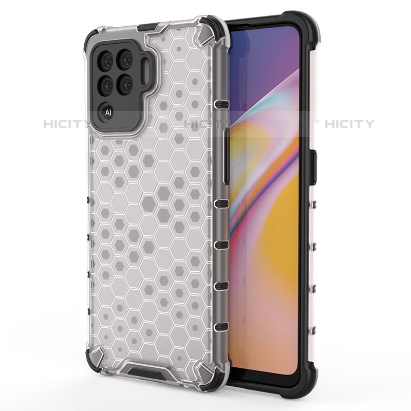 Carcasa Bumper Funda Silicona Transparente 360 Grados AM1 para Oppo Reno5 F