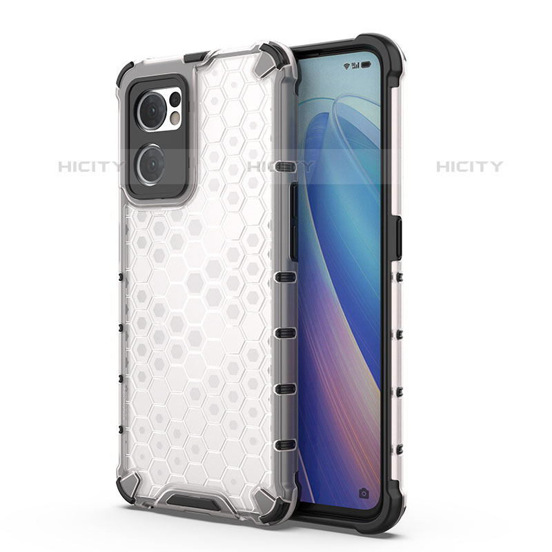 Carcasa Bumper Funda Silicona Transparente 360 Grados AM1 para Oppo Reno7 5G