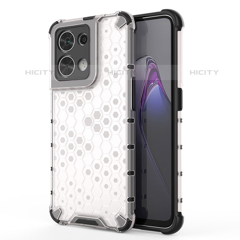 Carcasa Bumper Funda Silicona Transparente 360 Grados AM1 para Oppo Reno9 5G