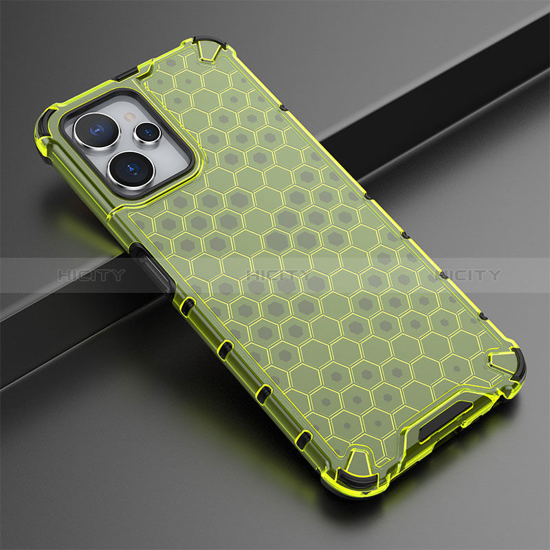 Carcasa Bumper Funda Silicona Transparente 360 Grados AM1 para Realme 10T 5G Verde