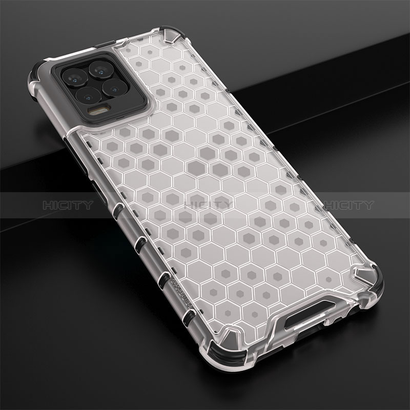 Carcasa Bumper Funda Silicona Transparente 360 Grados AM1 para Realme 8 4G