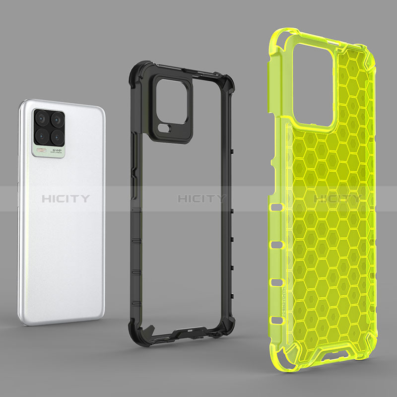 Carcasa Bumper Funda Silicona Transparente 360 Grados AM1 para Realme 8 4G