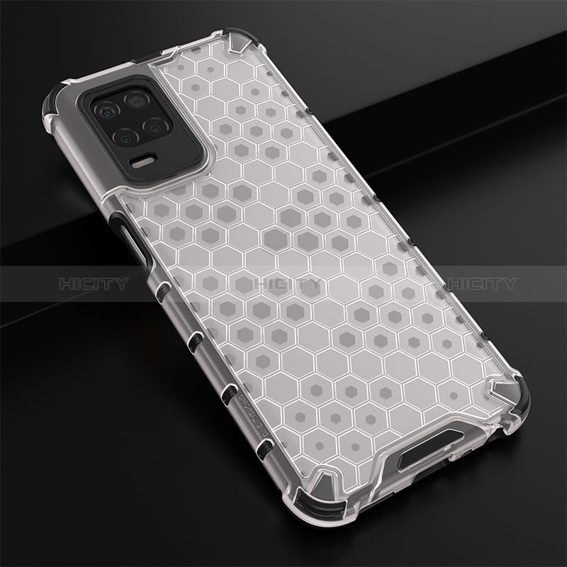 Carcasa Bumper Funda Silicona Transparente 360 Grados AM1 para Realme 8 5G