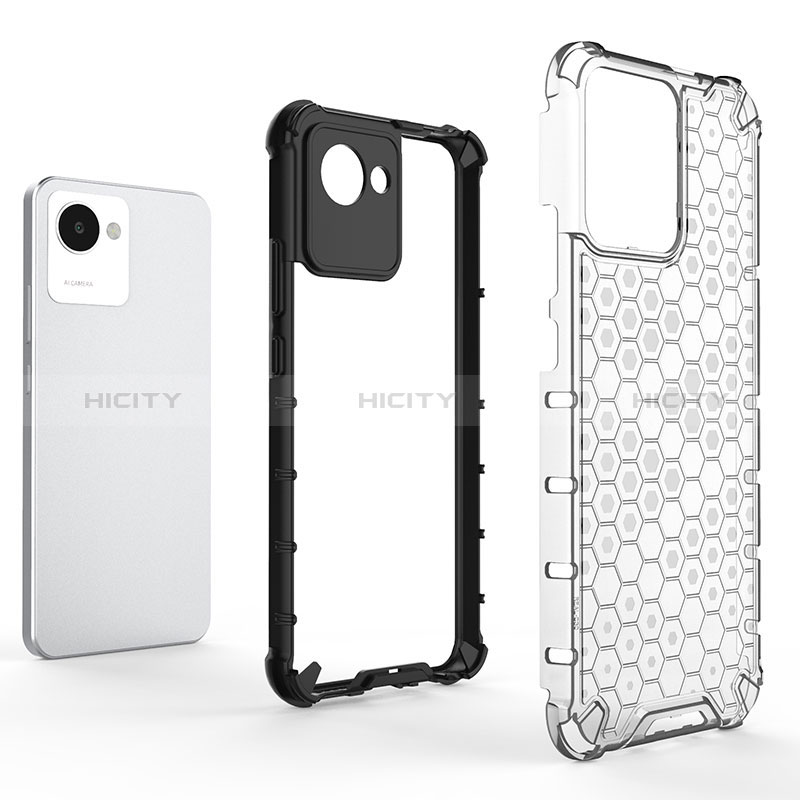 Carcasa Bumper Funda Silicona Transparente 360 Grados AM1 para Realme C30