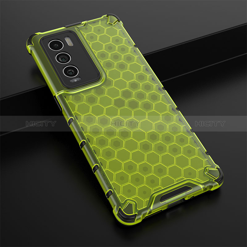 Carcasa Bumper Funda Silicona Transparente 360 Grados AM1 para Realme GT Master Explorer 5G Verde