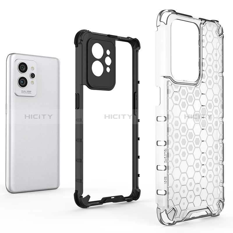 Carcasa Bumper Funda Silicona Transparente 360 Grados AM1 para Realme GT2 Pro 5G