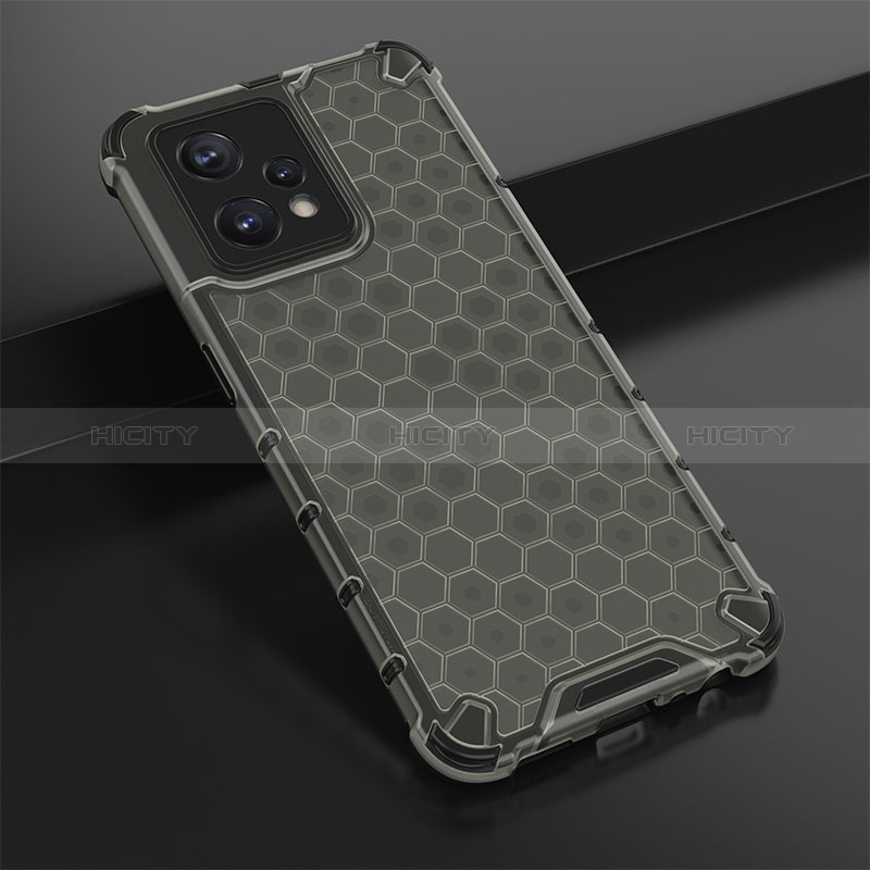 Carcasa Bumper Funda Silicona Transparente 360 Grados AM1 para Realme Narzo 50 Pro 5G Negro