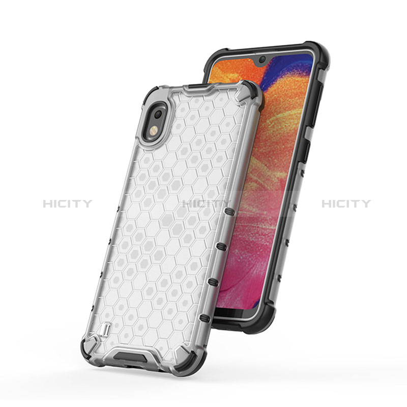 Carcasa Bumper Funda Silicona Transparente 360 Grados AM1 para Samsung Galaxy A10