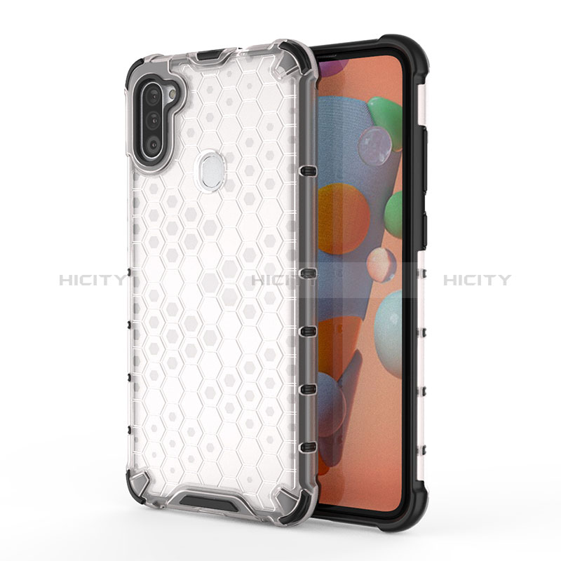 Carcasa Bumper Funda Silicona Transparente 360 Grados AM1 para Samsung Galaxy A11