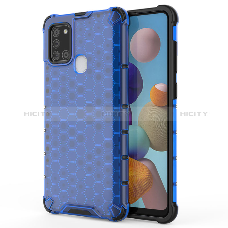 Carcasa Bumper Funda Silicona Transparente 360 Grados AM1 para Samsung Galaxy A21s