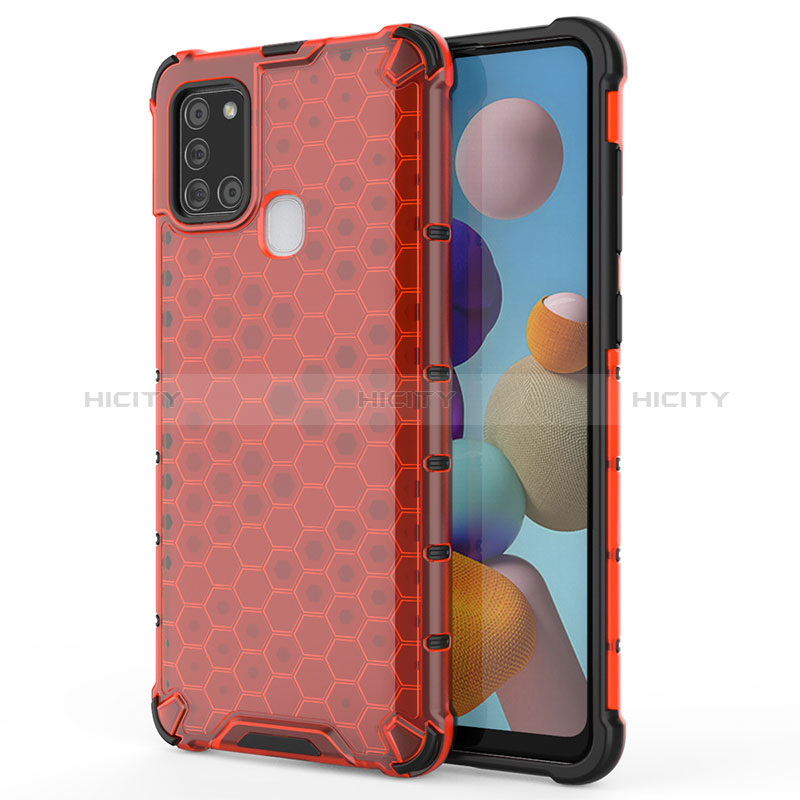 Carcasa Bumper Funda Silicona Transparente 360 Grados AM1 para Samsung Galaxy A21s