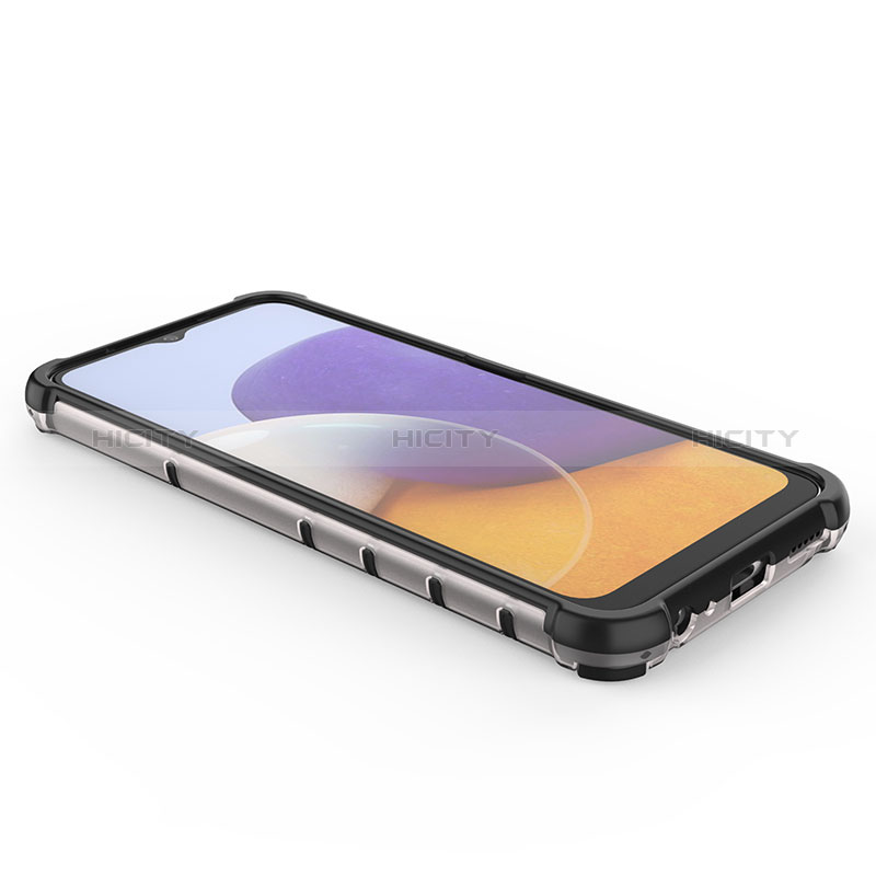 Carcasa Bumper Funda Silicona Transparente 360 Grados AM1 para Samsung Galaxy A22s 5G