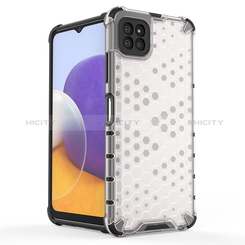 Carcasa Bumper Funda Silicona Transparente 360 Grados AM1 para Samsung Galaxy A22s 5G