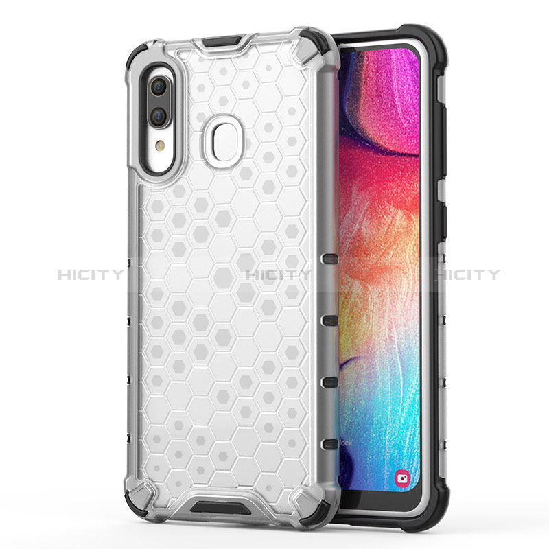 Carcasa Bumper Funda Silicona Transparente 360 Grados AM1 para Samsung Galaxy A30