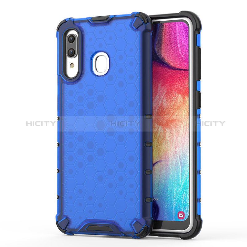 Carcasa Bumper Funda Silicona Transparente 360 Grados AM1 para Samsung Galaxy A30