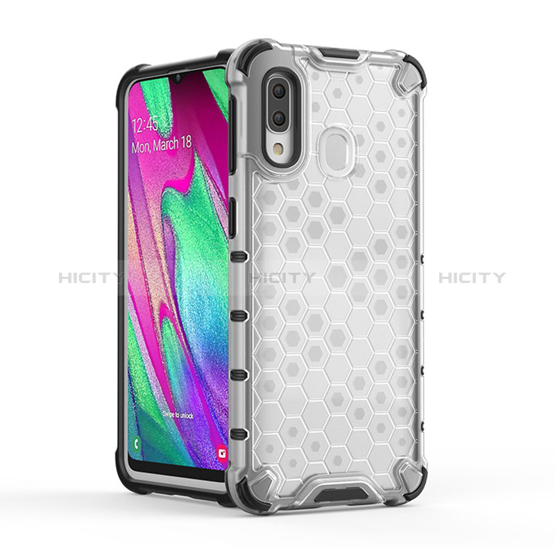 Carcasa Bumper Funda Silicona Transparente 360 Grados AM1 para Samsung Galaxy A40