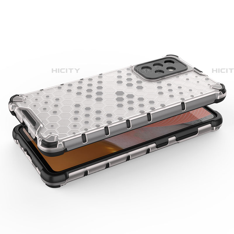 Carcasa Bumper Funda Silicona Transparente 360 Grados AM1 para Samsung Galaxy A72 5G