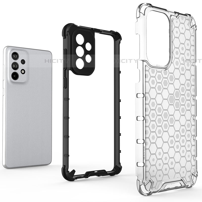 Carcasa Bumper Funda Silicona Transparente 360 Grados AM1 para Samsung Galaxy A73 5G