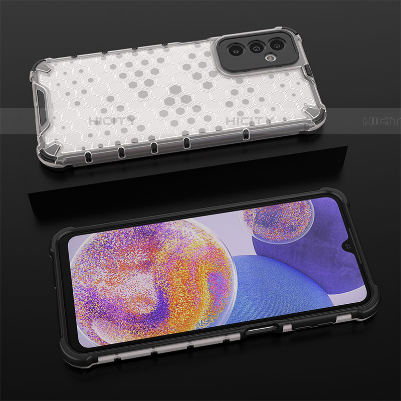 Carcasa Bumper Funda Silicona Transparente 360 Grados AM1 para Samsung Galaxy F23 5G