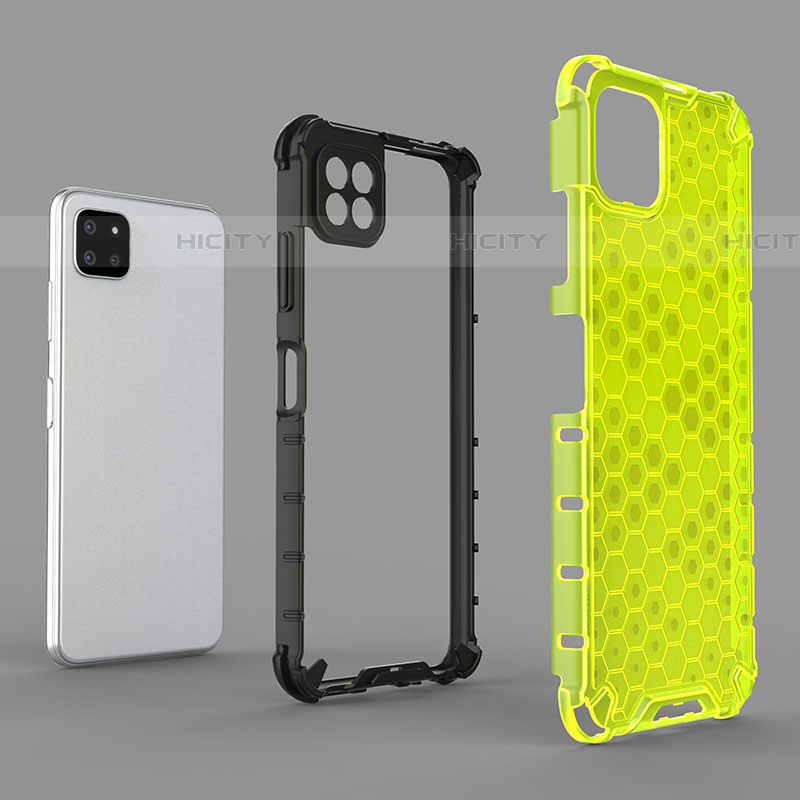 Carcasa Bumper Funda Silicona Transparente 360 Grados AM1 para Samsung Galaxy F42 5G