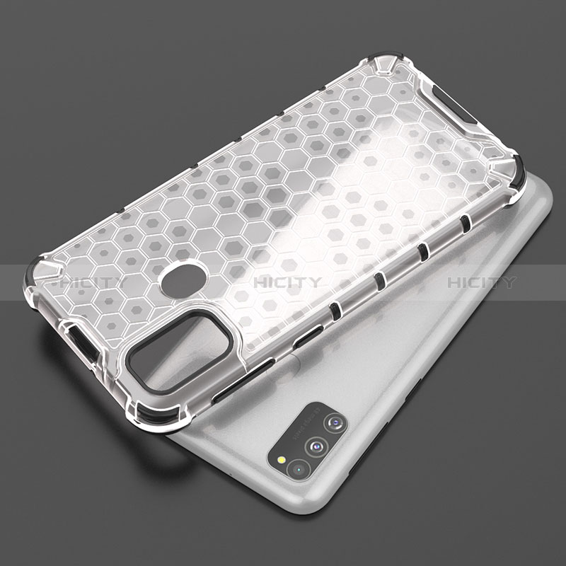 Carcasa Bumper Funda Silicona Transparente 360 Grados AM1 para Samsung Galaxy M21