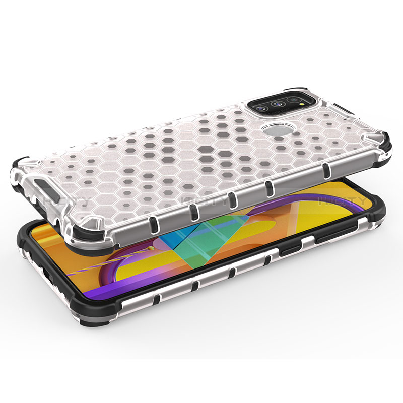 Carcasa Bumper Funda Silicona Transparente 360 Grados AM1 para Samsung Galaxy M21