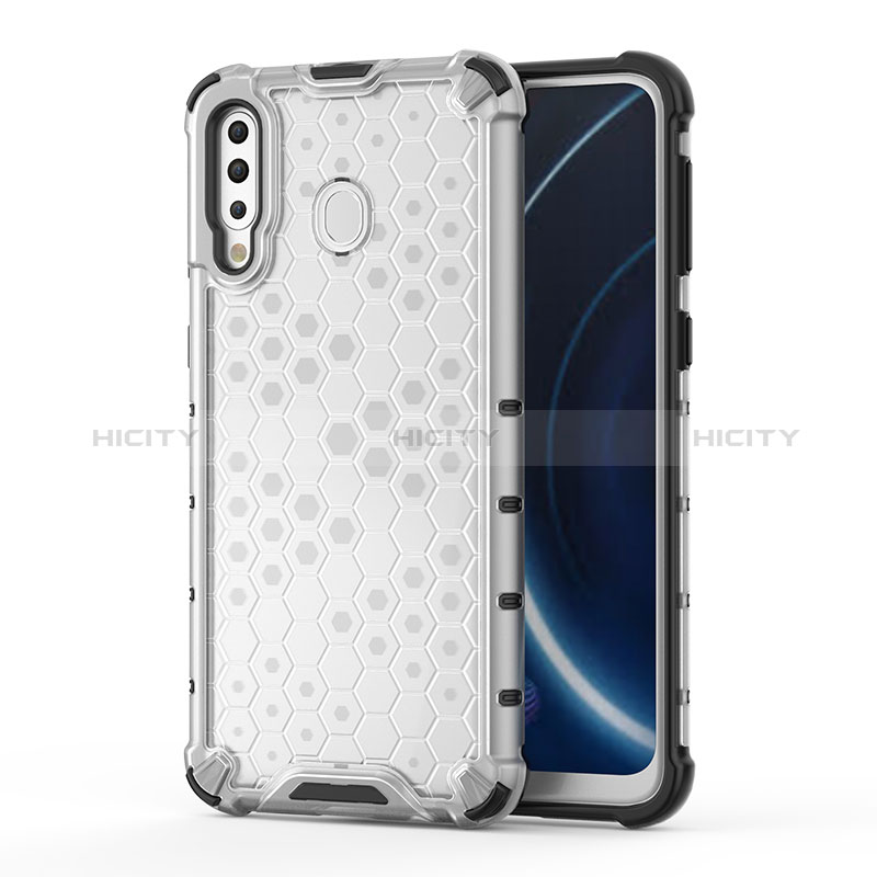 Carcasa Bumper Funda Silicona Transparente 360 Grados AM1 para Samsung Galaxy M30