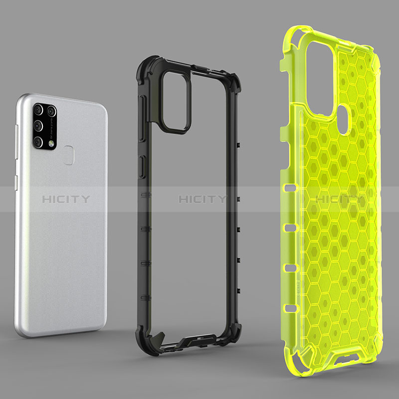 Carcasa Bumper Funda Silicona Transparente 360 Grados AM1 para Samsung Galaxy M31